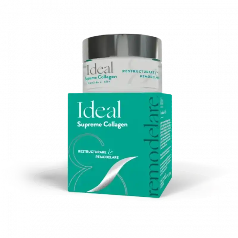 IDEAL Supreme Collagen Crema de zi 45+, 50 ml, Fiterman Preferatul clienților